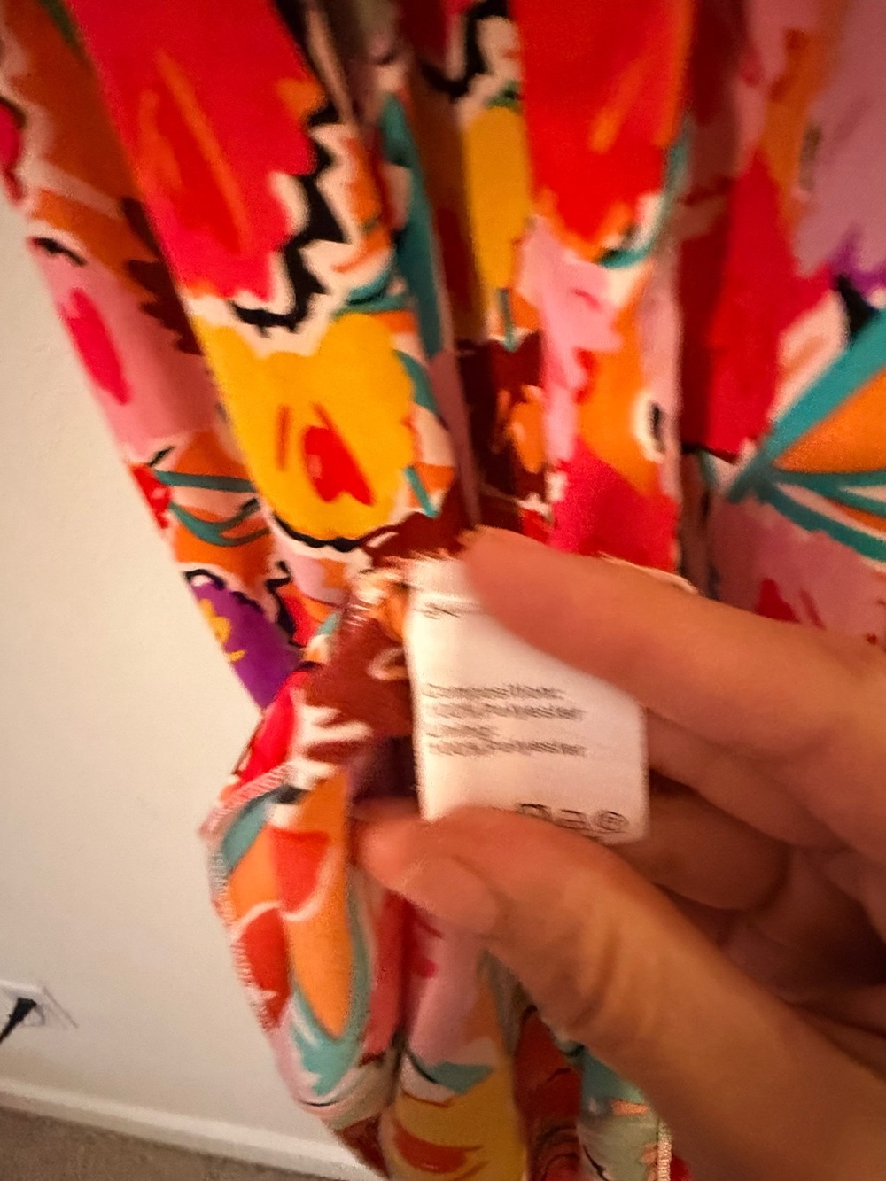 Floral Smocked Midi Dress in Multi-Color - Picture 7 of 7